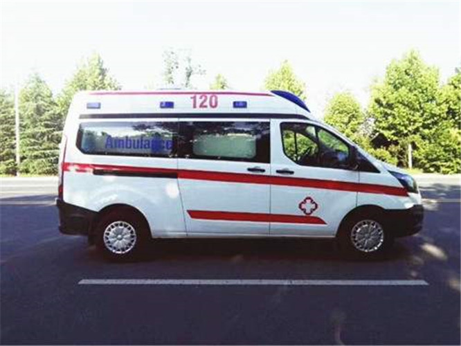 青松路街道救护车出租服务案例6