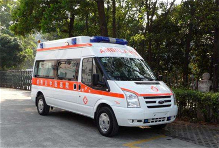 青松路街道救护车出租服务案例8